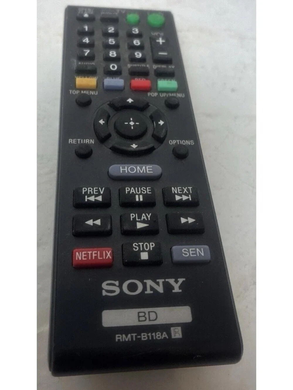 RMT-B118A - Remote fit for SONY Blu-ray Disc DVD BD Player BDP-S590 BDP-BX110